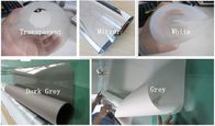 Display Sticky Screen Rear Projection Film , Thick Clear Holographic Adhesive Film